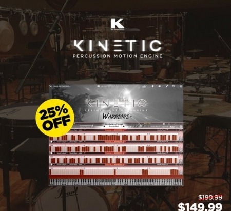 Kirk Hunter Studios Kinetic Percussion Motion Engine KONTAKT